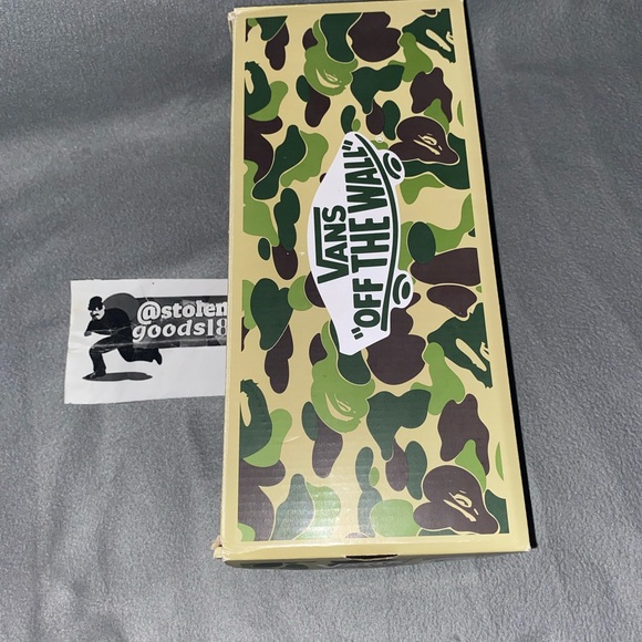 BAPE x Vans Green ABC Camo Old School - Picture 8 of 8